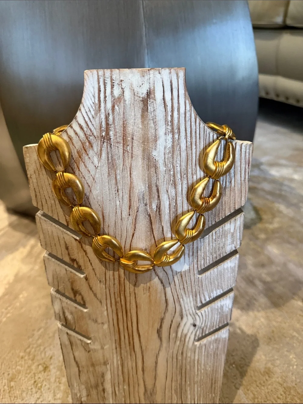 Premier designs Gold Link Statement Necklace - Women's Jewelry
